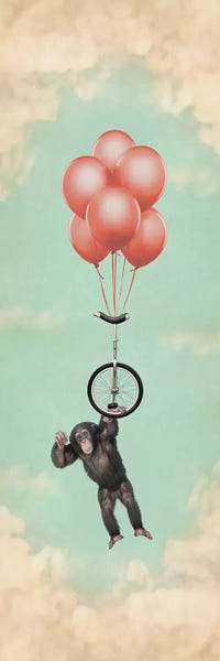 Monkeys: The Unicycle Incident III by Vin Zzep
