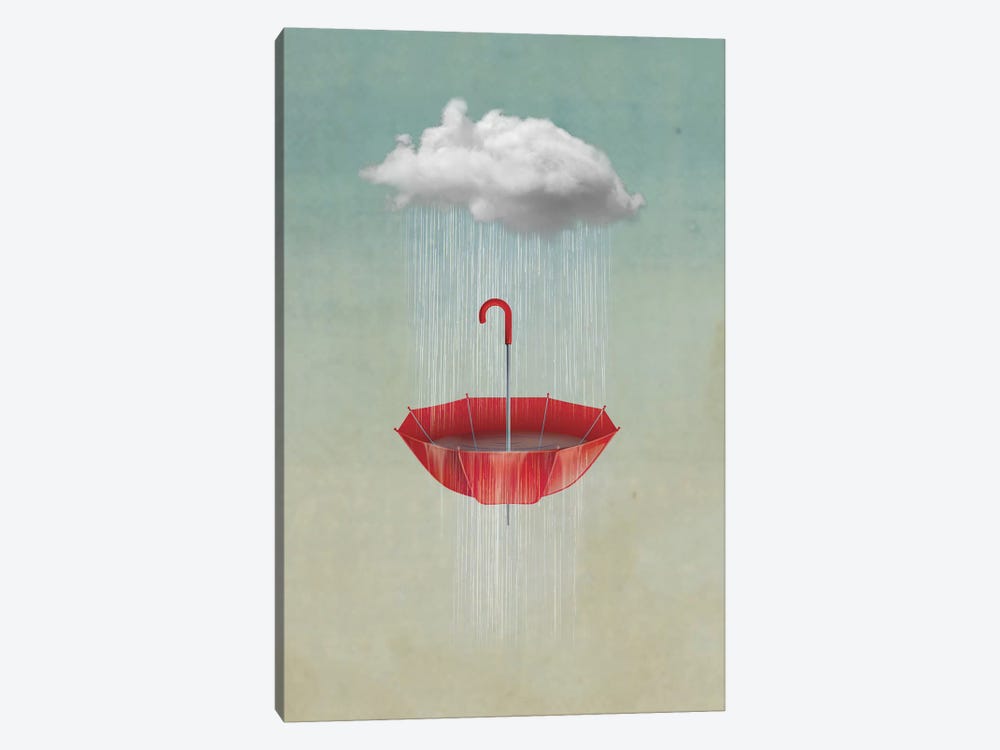 Umbrella II by Vin Zzep 1-piece Canvas Print