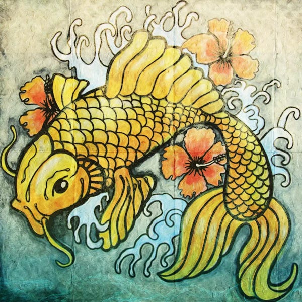 Vin Zzep: Koi Fish by Vin Zzep