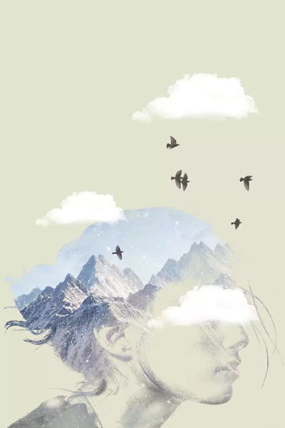 Mountain Of Pain by Vin Zzep multi panel art