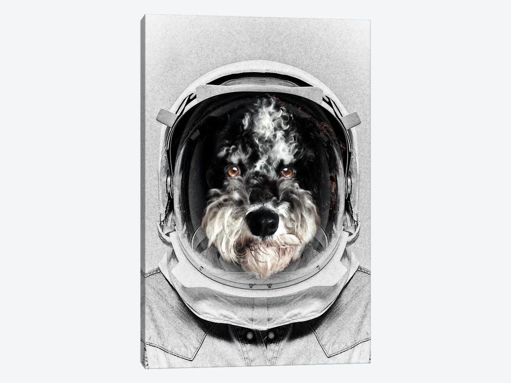 Buster Astro Dog by Vin Zzep 1-piece Canvas Artwork