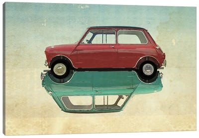 Car Mini Canvas Art Print - Vin Zzep