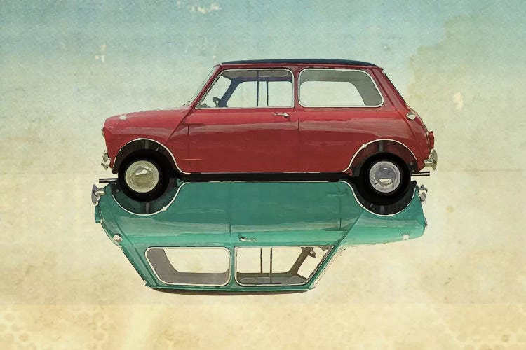 Car Mini by Vin Zzep wall art