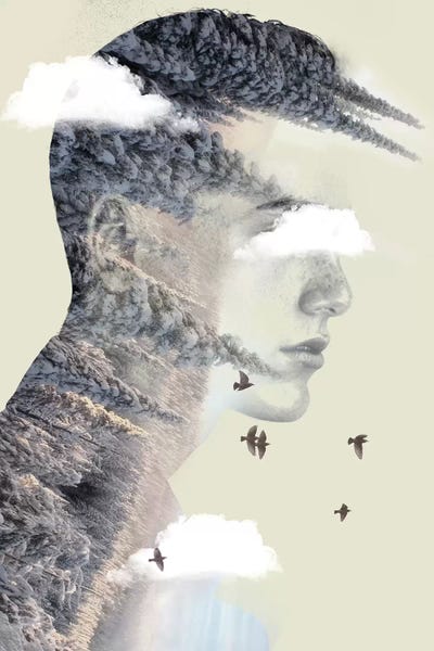 Double Exposure Photography: Double Exposure Hair V by Vin Zzep