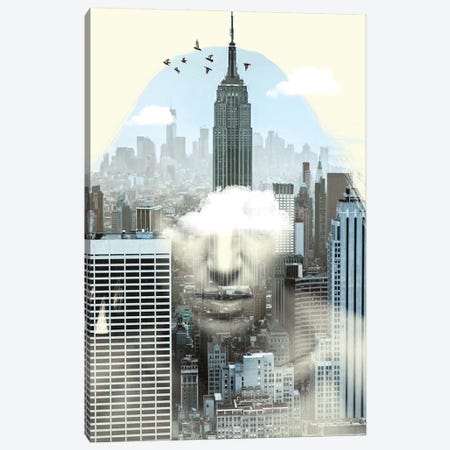 New York City Keeper Canvas Print #ZEP88} by Vin Zzep Canvas Wall Art