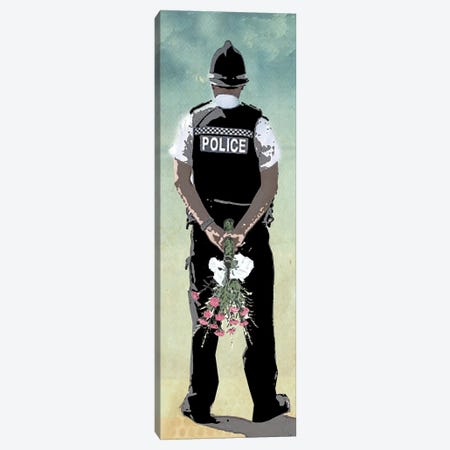 Police Force Love Canvas Print #ZEP94} by Vin Zzep Canvas Artwork