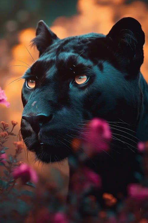 Black Panther Floral