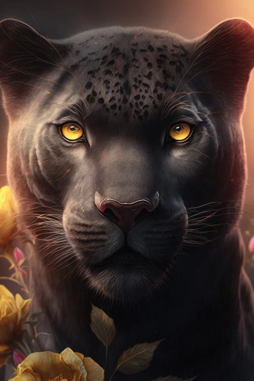 Black Panther Portrait