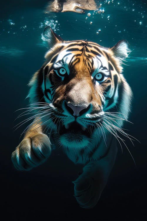 Diving Tiger