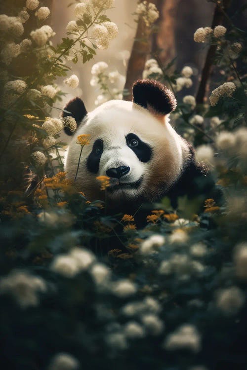 Floral Panda