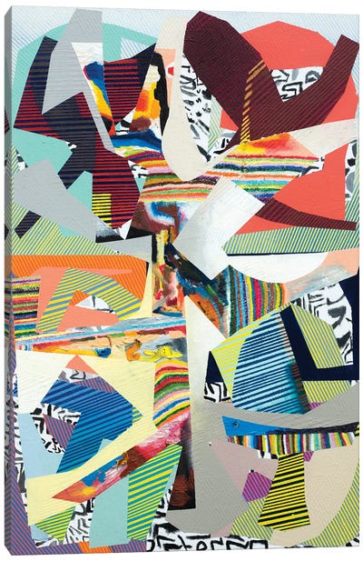 Quantum Entanglement Canvas Art Print - Chaotic Compositions