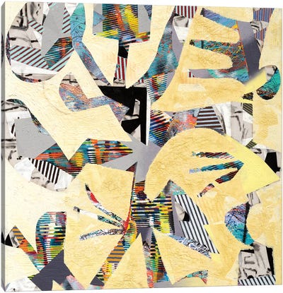 Reach For The Net Canvas Art Print - Artwork Similar to Wassily Kandinsky