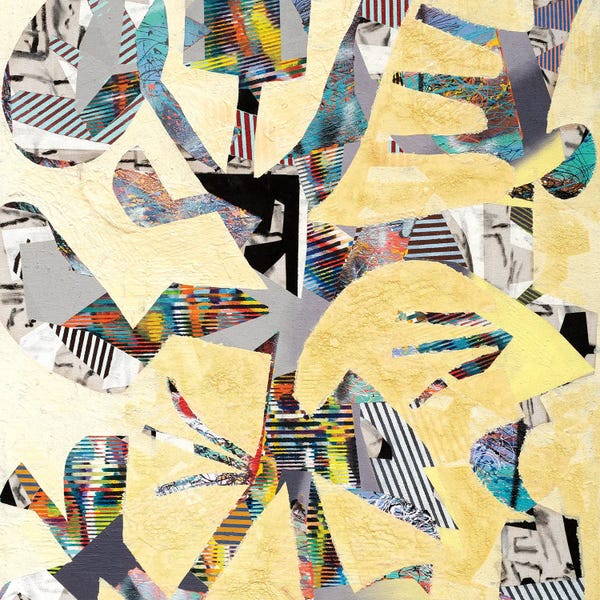 Big & Bold Abstracts: Reach For The Net by Zack Goulet