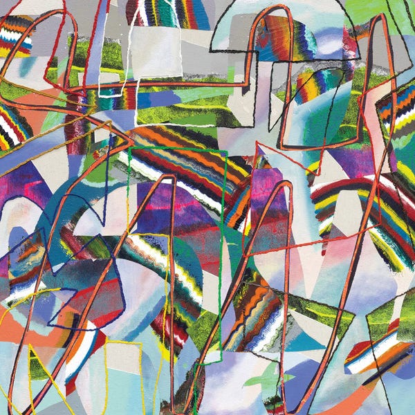 All Things Kandinsky: Rewired Neural Map by Zack Goulet