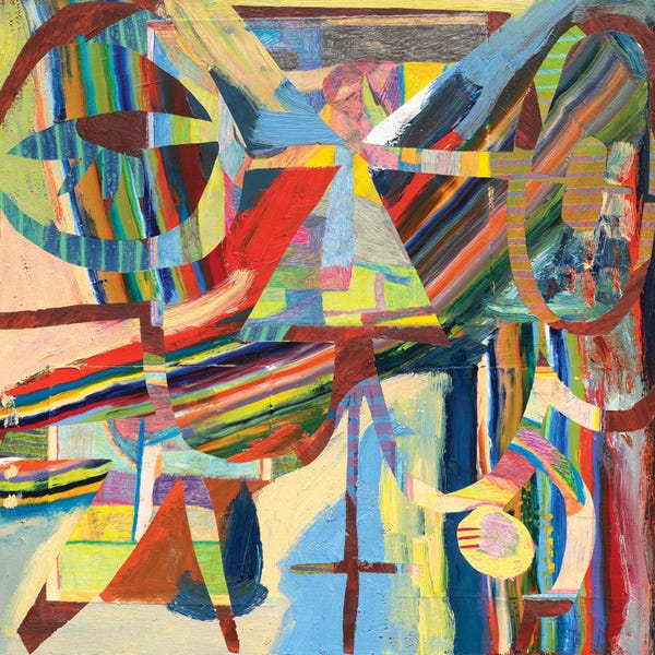 Big & Bold Abstracts: Guardian Angel by Zack Goulet