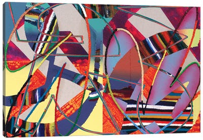 Duplicate Timeline Canvas Art Print - Chaotic Compositions