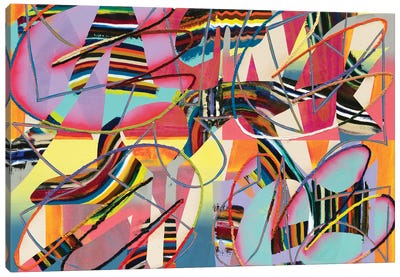 Game Changer Canvas Art Print - Big & Bold Abstracts