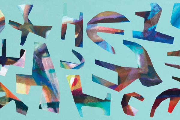 Big & Bold Abstracts: At The Beach by Zack Goulet