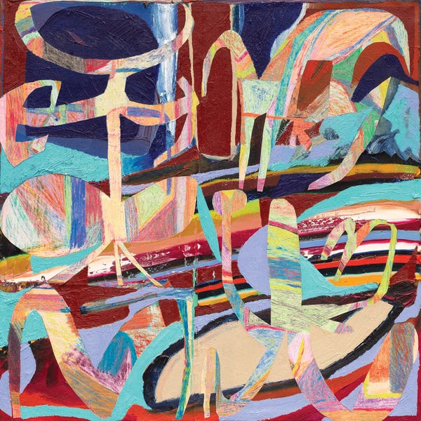 Big & Bold Abstracts: Homesteading by Zack Goulet