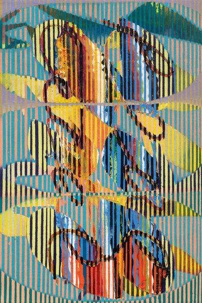 Pineapple Tree by Zack Goulet multi panel art