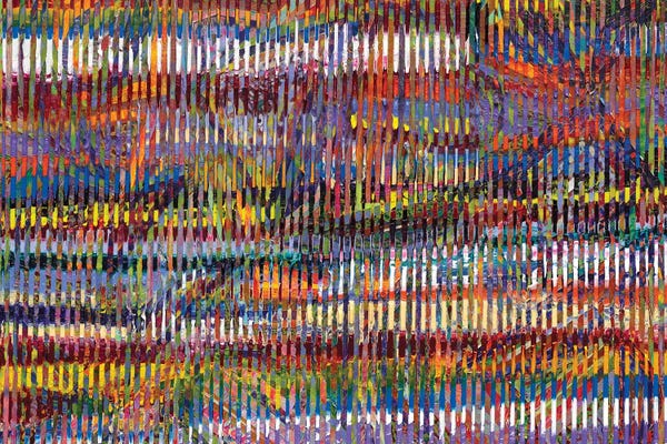 Big & Bold Abstracts: Through The Veil by Zack Goulet