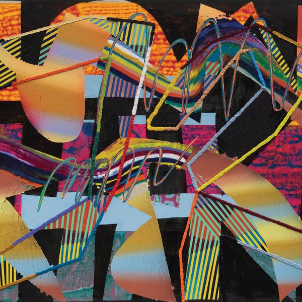 Big & Bold Abstracts: Jazz Bars by Zack Goulet