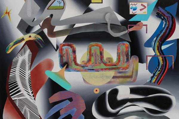 All Things Kandinsky: King Of Wands by Zack Goulet