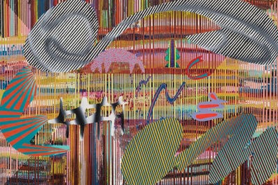 Lightworks by Zack Goulet multi panel art