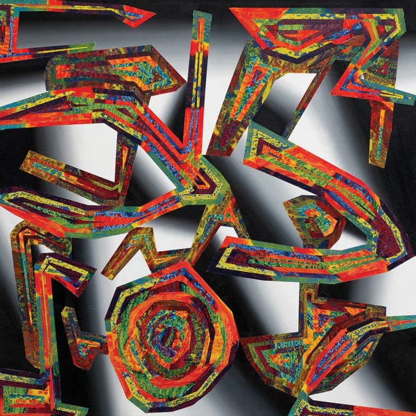 Colorful Abstracts: Astral Surf II by Zack Goulet