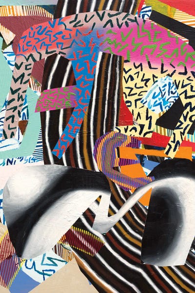 Big & Bold Abstracts: Anteater Interstellar by Zack Goulet