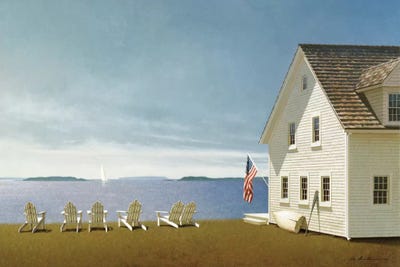 Summer Retreat by Zhen-Huan Lu canvas print