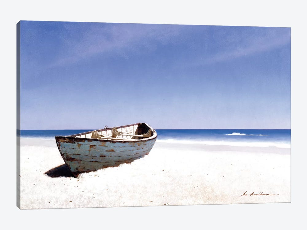 Beached Boat III by Zhen-Huan Lu 1-piece Canvas Art