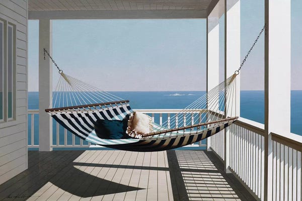 A Place For You: Hammock & Pillows by Zhen-Huan Lu