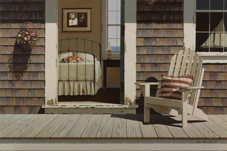 Bedroom Dog by Zhen-Huan Lu wall art