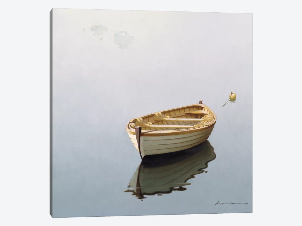 Boat Shadow by Zhen-Huan Lu 1-piece Art Print