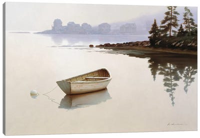 Daydream Canvas Art Print - Rowboat Art