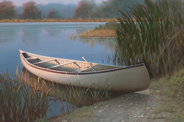 Canoes: On The Lake by Zhen-Huan Lu