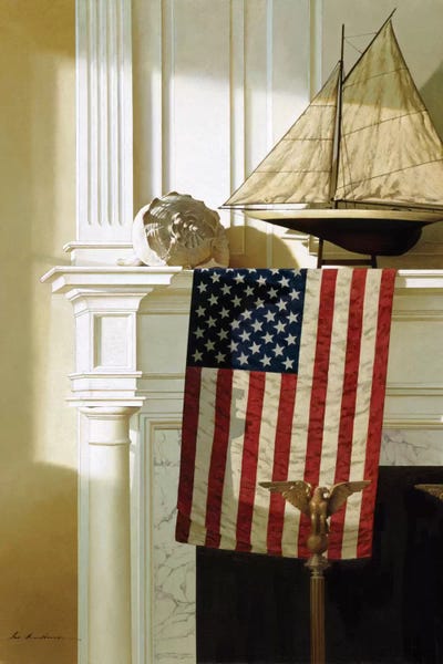 Fireplaces & Mantles: Justice by Zhen-Huan Lu