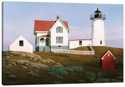 Lu III Canvas Art Print - Lighthouse Art