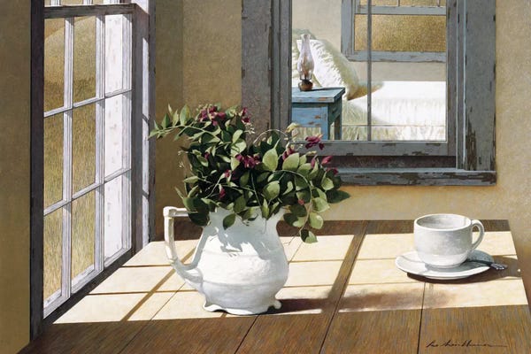 Snowy Mountains: Morning Coffee by Zhen-Huan Lu