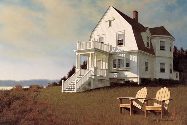 Houses: Oceanfront View by Zhen-Huan Lu