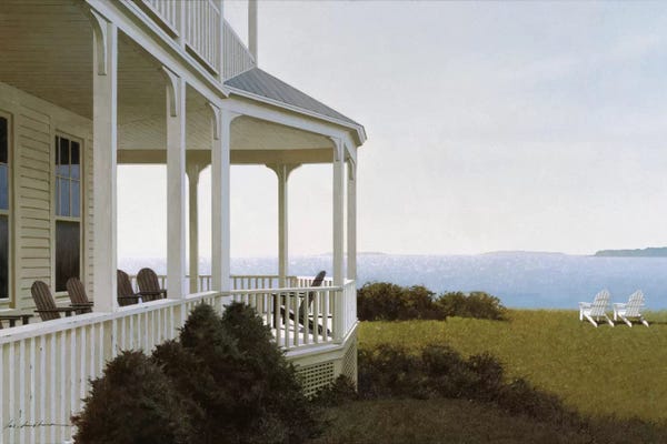 A Place For You: Porch Chairs by Zhen-Huan Lu