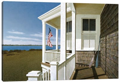 Porch View I Canvas Art Print - American Décor