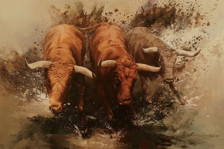 Torrent II by Zil Hoque wall art