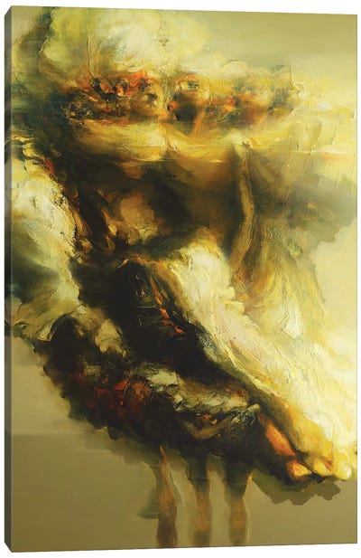 Las Musas (Homage To Goya)  Canvas Art Print - Zil Hoque