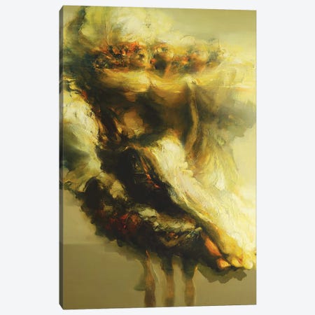 Las Musas (Homage To Goya)  Canvas Print #ZHO12} by Zil Hoque Canvas Art Print