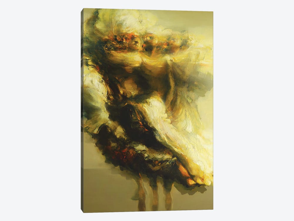 Las Musas (Homage To Goya)  by Zil Hoque 1-piece Canvas Wall Art