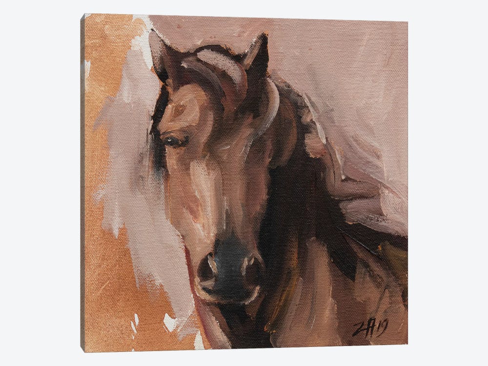 Family Equidae (study 6) by Zil Hoque 1-piece Canvas Art