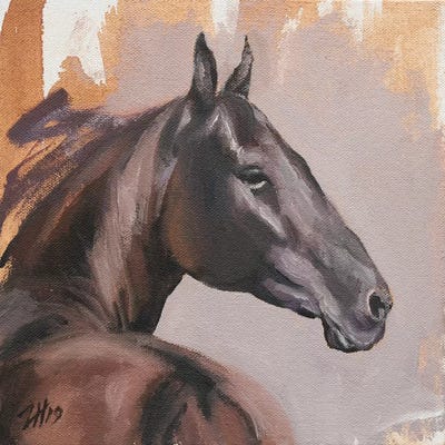 Family Equidae (study 26) by Zil Hoque canvas print