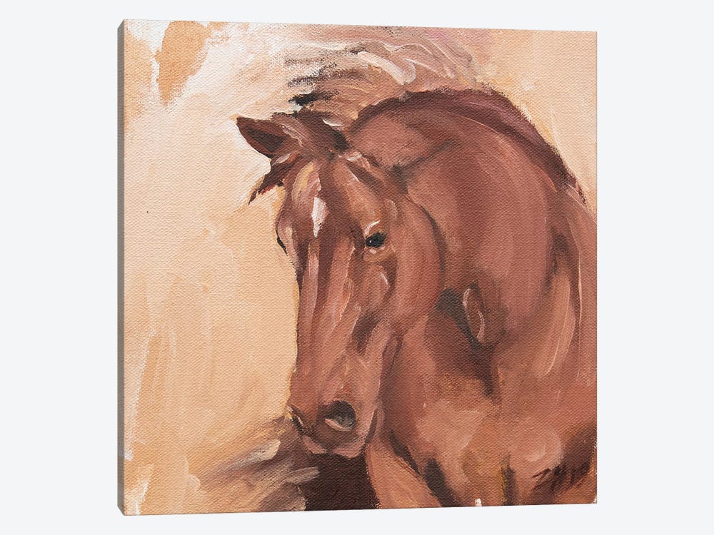 Family Equidae (study 31) by Zil Hoque 1-piece Canvas Wall Art